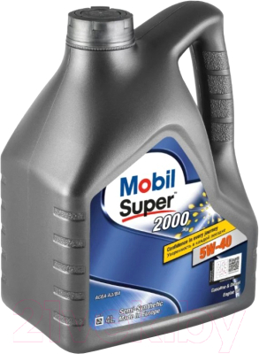 

Моторное масло Mobil, Super 2000 Х3 5W40 / 155337