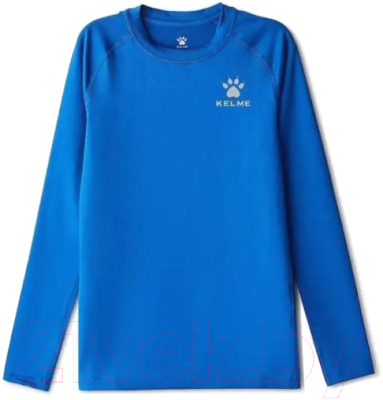 Термокофта детская Kelme Tech Fit Long Sleeve Thick Kids / 3893113-400 (130, синий)