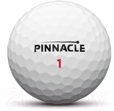 Набор мячей для гольфа Pinnacle Rush P4035S-15PBIL (3шт, белый)