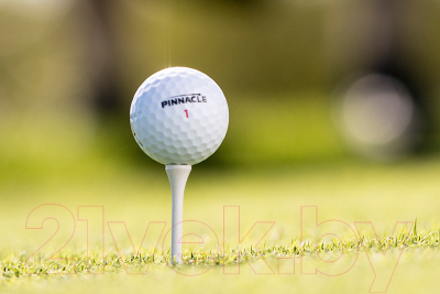 Набор мячей для гольфа Pinnacle Rush P4035S-15PBIL (3шт, белый)