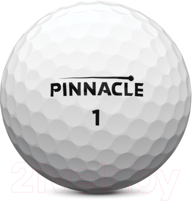 Набор мячей для гольфа Pinnacle Soft P5012S-15PBIL (3шт, белый)