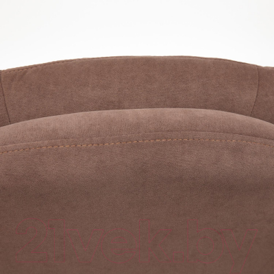 Кресло офисное Tetchair Comfort LT флок (коричневый)