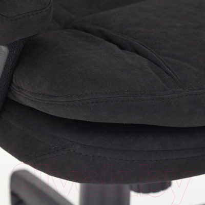 Кресло офисное Tetchair Comfort LT флок (черный)