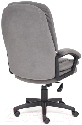 Кресло офисное Tetchair Comfort LT флок (серый)