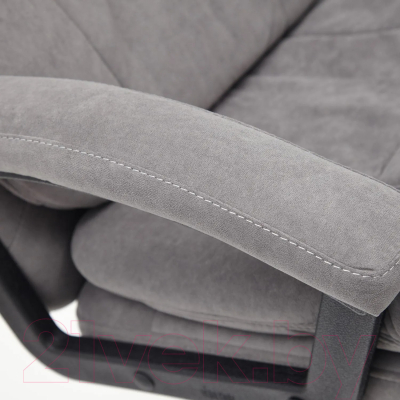 Кресло офисное Tetchair Comfort LT флок (серый)