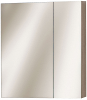 Шкаф с зеркалом для ванной Акваль Женева / ЖЕНЕВА.04.60.10.N - 