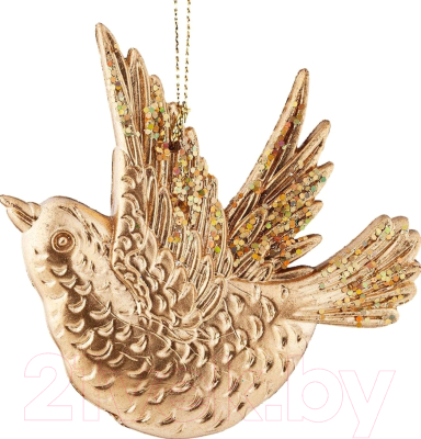 

Елочная игрушка Erich Krause, Золотистый, Decor Птичка / 47441