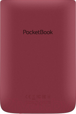 Электронная книга PocketBook 628 / PB628-R-CIS (Ruby Red)