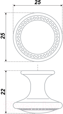 Ручка для мебели Boyard RC053AB.4