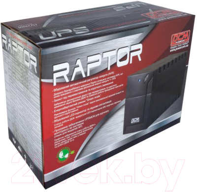 ИБП Powercom Raptor RPT-1000A EURO