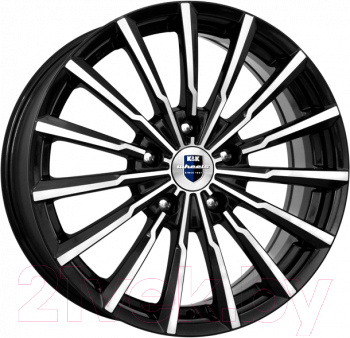 Литой диск K&K Акцент 17x7" 4x100мм DIA 60.1мм ET 41мм Алмаз черный