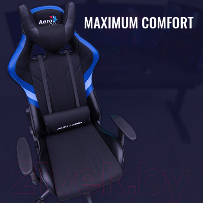 Изображение товара Кресло геймерское AeroCool AERO 1 Alpha (All Black)