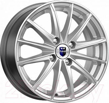 Р›РёС‚РѕР№ РґРёСЃРє K&K РџРѕР№РЅС‚ Р‘Р»Р°РЅРє 15x6" 4x100РјРј DIA 60.1РјРј ET 40РјРј РЎРёР»СЊРІРµС