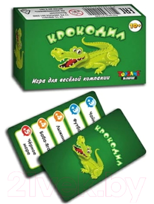 Настольная игра Topgame Крокодил / 01548