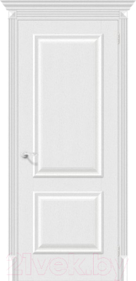 Дверь межкомнатная el'Porta Эко Классико-12 60x200 (Virgin)