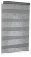 Рулонная штора Delfa Сантайм День Ночь Лагос СРШ-01МК 4486 (34x160, серый) - 