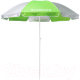 Зонт пляжный Sundays HYB1812 (зеленый/серебристый) - 