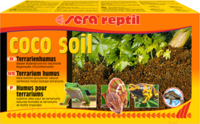 Грунт для террариума Sera Reptil Coco Soil / 32042 (650г)