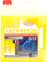 Антифриз SAMSON EU-Standard G12 (5кг, желтый) - 