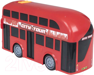 Автобус игрушечный Teamsterz Двухэтажный Mighty Moverz / 1416825