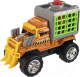 Автомобиль игрушечный Teamsterz Монстр-трак с динозавром в клетке / 1417115 - 