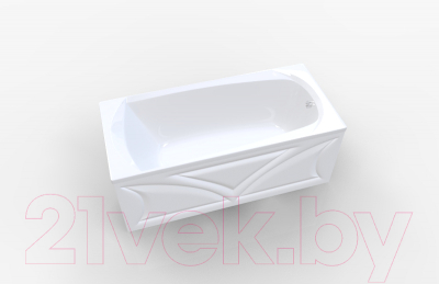 Ванна акриловая 1Марка Elegance 120x70 (с каркасом и экраном)