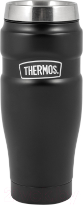 Термокружка Thermos SK1005BK / 15563 (470мл, черный матовый)