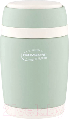 Термос для еды Thermos Food Jar ThermoCafe DETC-400 / 158680 (400мл, зеленый)