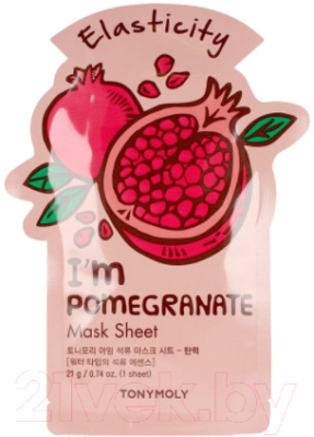 Маска для лица тканевая Tony Moly I`m Real Pomegranate Mask Sheet Elasticity (21мл)