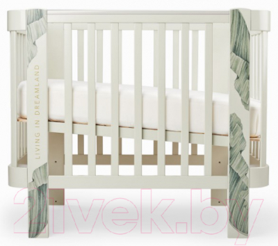 Детская кроватка Happy Baby Mommy Love / 95024 (Sage New)