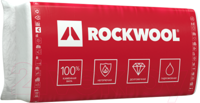 Минеральная вата Rockwool Каркас Баттс 600х800x50 (упаковка)