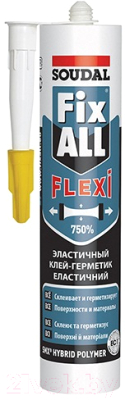 

Клей-герметик Soudal, Белый, Fix All Flexi