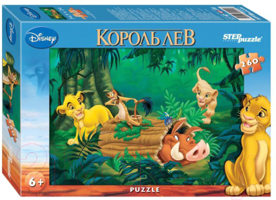 

Пазл Step Puzzle, Disney Король Лев / 95014