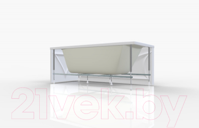 Изображение товара Ванна акриловая 1Марка Elegance 150x70 (с каркасом и экраном)