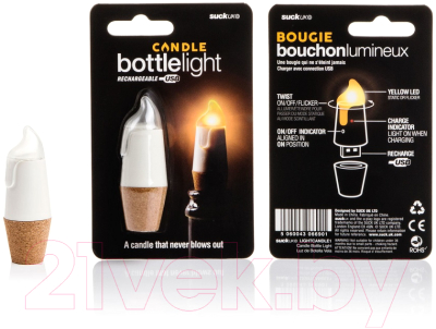 Изображение товара Пробка для бутылок Suck UK Bottlelight / SK LIGHTCANDLE1