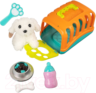 Мягкая игрушка Bondibon Собака в сумке-переноске / ВВ4618