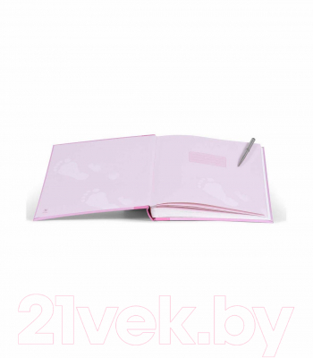 Фотоальбом Henzo Babyalbum Steps / 20.054.12 (розовый)