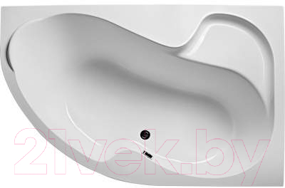 Ванна акриловая 1Марка Aura 160x105 R (с каркасом)