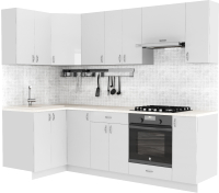 

Готовая кухня S-Company, Клео глосc 1.2x2.5 левая