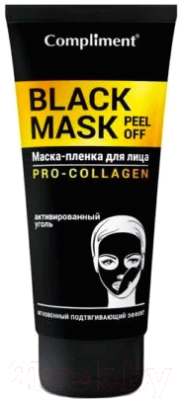 Маска-пленка для лица Compliment Black Mask Pro-Collagen (80мл)