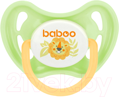 

Пустышка Baboo, Белый;зеленый, Safari / 5-314