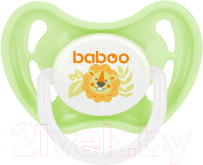 

Пустышка Baboo, Белый;зеленый, Safari / 5-318