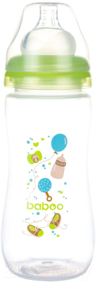 

Бутылочка для кормления Baboo, Прозрачный;зеленый, Baby Shower / 3-109