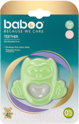 Прорезыватель для зубов Baboo Сова 6-009