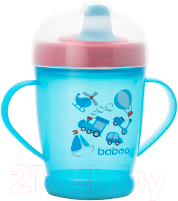 

Поильник Baboo, Синий, Transport / 8-404
