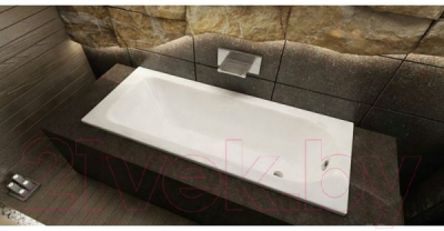 Ванна стальная Kaldewei Saniform Plus 373-1 170x75 / 112630003001 (easy-clean, antislip)