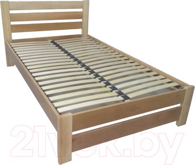 

Полуторная кровать, Палермо 120x200 ольха