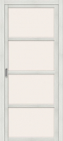 Дверь межкомнатная el'Porta Твигги-V4 35x200 (Bianco Veralinga/Magic Fog) - 