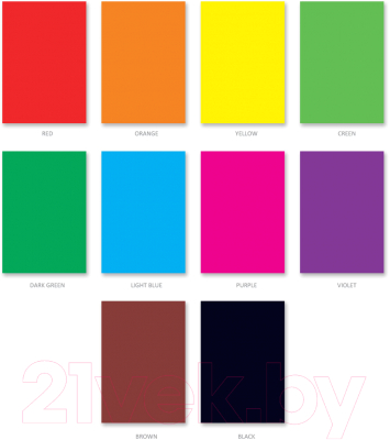 Изображение товара Набор цветной бумаги Erich Krause ArtBerry / 44996