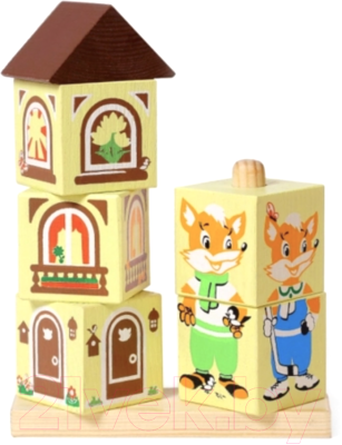 

Развивающая игрушка Томик, Кубики. Лисенок / 4545-1